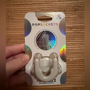 PopSockets PopMount 2 White Phone Grip New